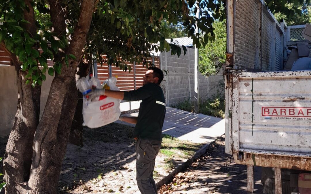 PARQUE LUJAN, TAMBIEN TIENE RECOLECCIÓN DIFERENCIADA