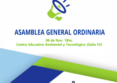 CONVOCATORIA ASAMBLEA GENERAL ORDINARIA