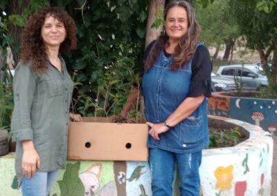 DIA DE LA TRADICIÓN CON PLANTACIÓN DE ARBOLES NATIVOS EN EL BRAVO