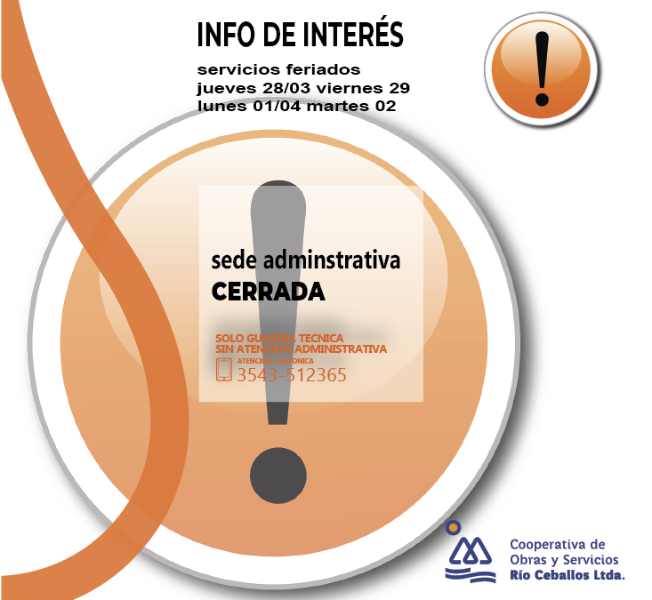 ATENCIÓN!!! INFO DE INTERÉS