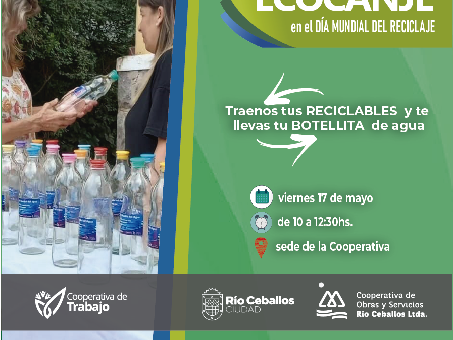 ECOCANJE EN EL DÍA MUNDIAL DEL RECICLAJE