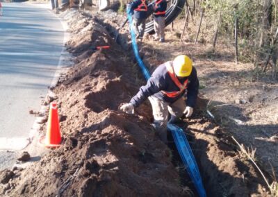 AVANZA LA OBRA DE OPTIMIZACIÓN EN BARRIO EL CARACOL