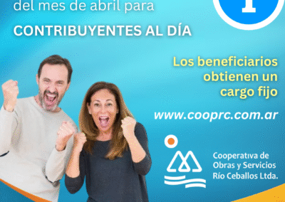 Ganadores del sorteo de abril