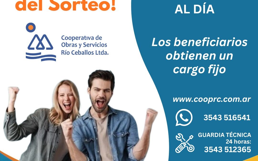 Ganadores del Sorteo de Julio