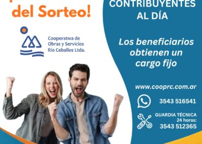 Ganadores del Sorteo de Julio